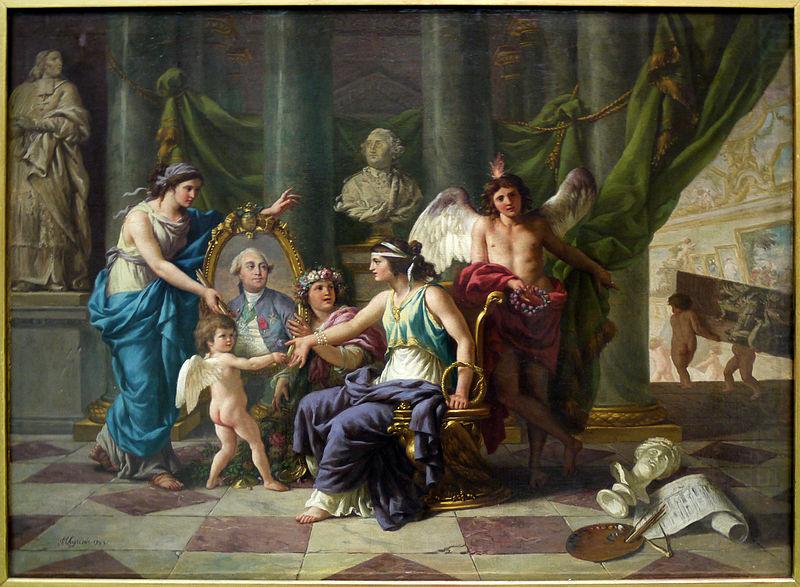 Louis Jean Francois Lagrenee Musee du Louvre china oil painting image